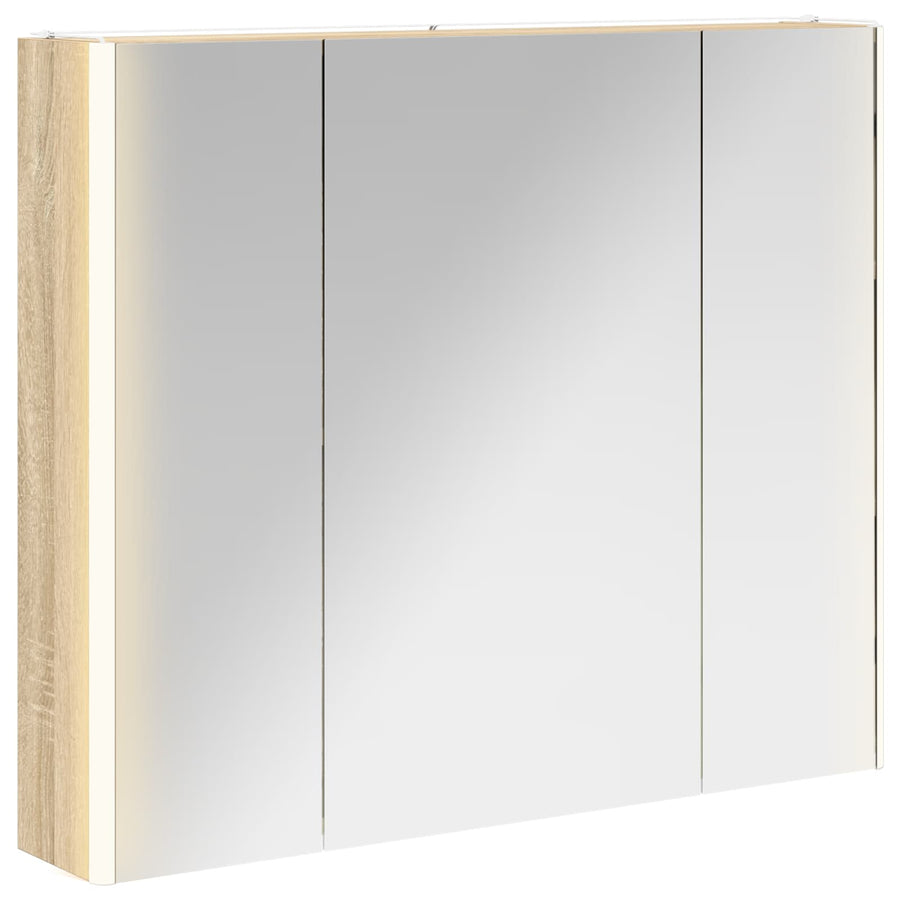 Badkamer spiegelkast Sonoma Eiken 83,5 x 15,5 x 70 cm