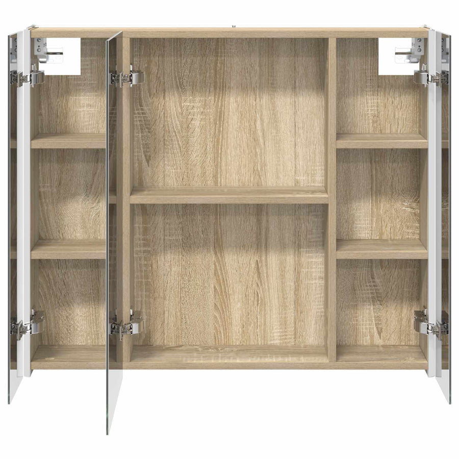 Badkamer spiegelkast Sonoma Eiken 83,5 x 15,5 x 70 cm