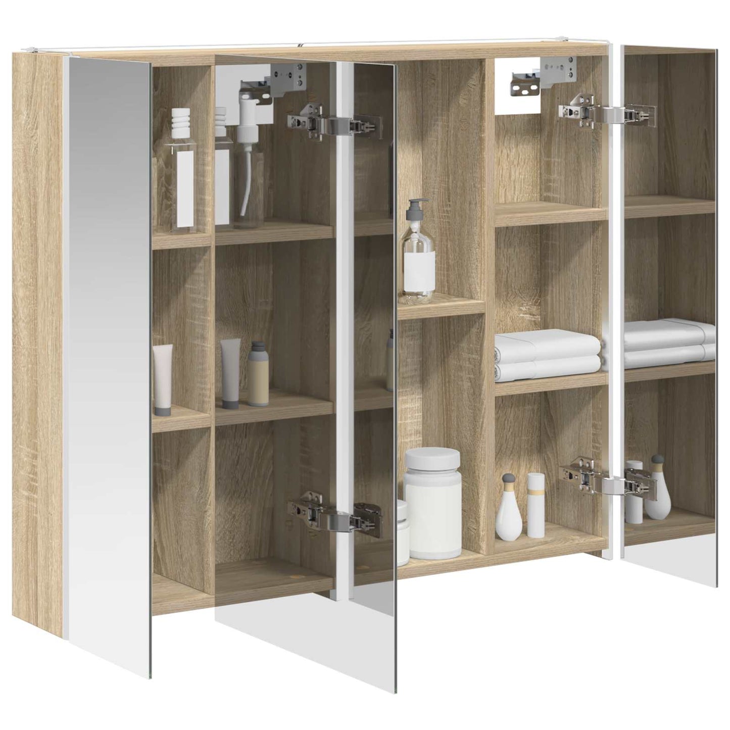 Badkamer spiegelkast Sonoma Eiken 83,5 x 15,5 x 70 cm