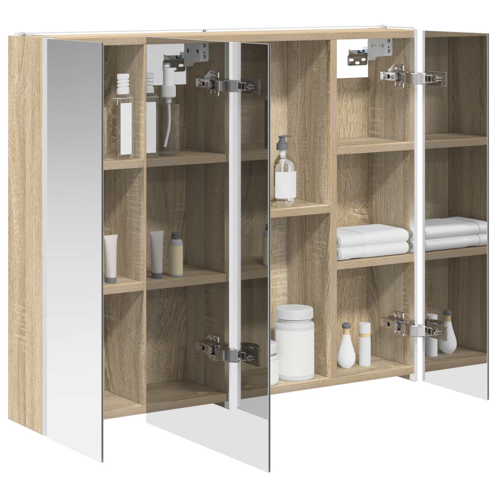 Badkamer spiegelkast Sonoma Eiken 83,5 x 15,5 x 70 cm