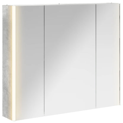 Badkamer spiegelkast Beton Grijs 83,5 x 15,5 x 70 cm
