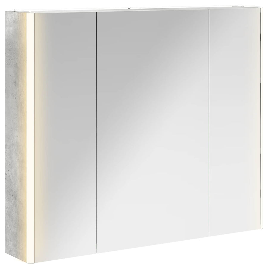 Badkamer spiegelkast Beton Grijs 83,5 x 15,5 x 70 cm