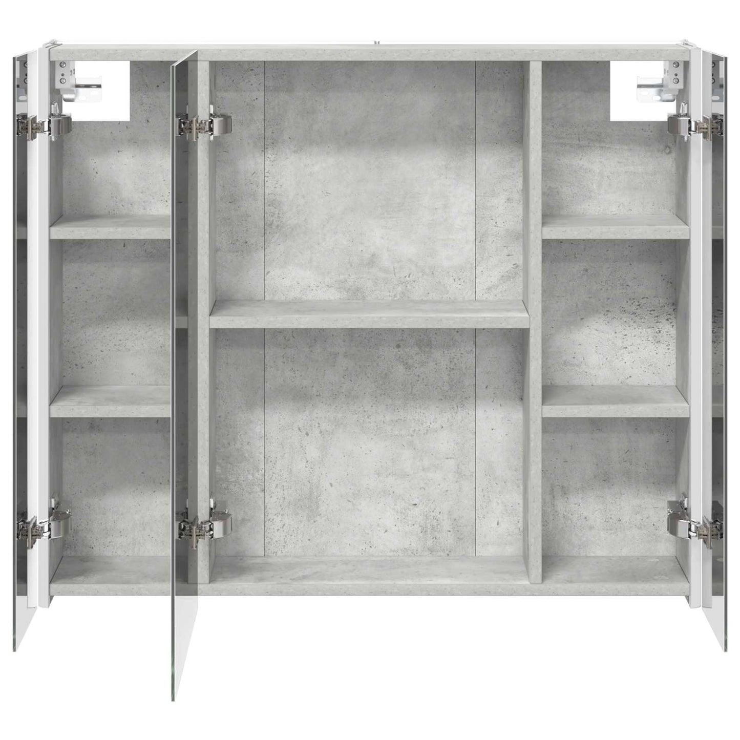 Badkamer spiegelkast Beton Grijs 83,5 x 15,5 x 70 cm