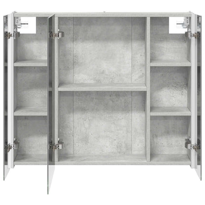 Badkamer spiegelkast Beton Grijs 83,5 x 15,5 x 70 cm