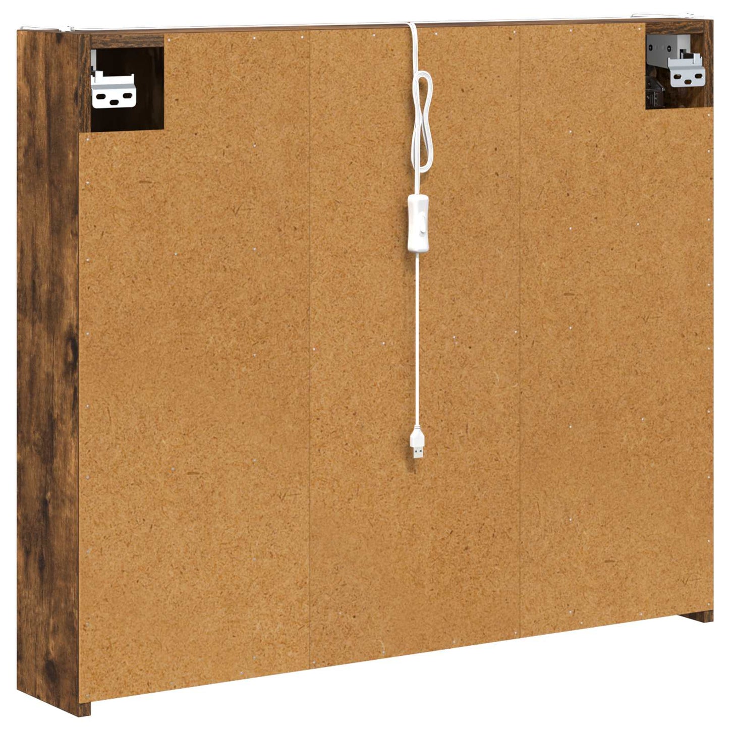 Badkamer spiegelkast Gerookt eiken 83,5 x 15,5 x 70 cm