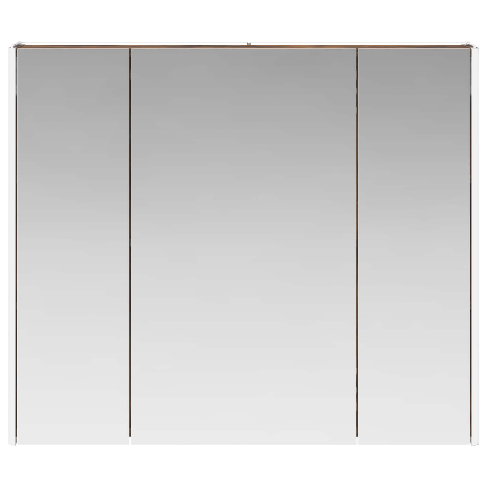 Badkamer spiegelkast Gerookt eiken 83,5 x 15,5 x 70 cm