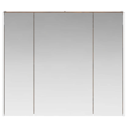 Badkamer spiegelkast Gerookt eiken 83,5 x 15,5 x 70 cm