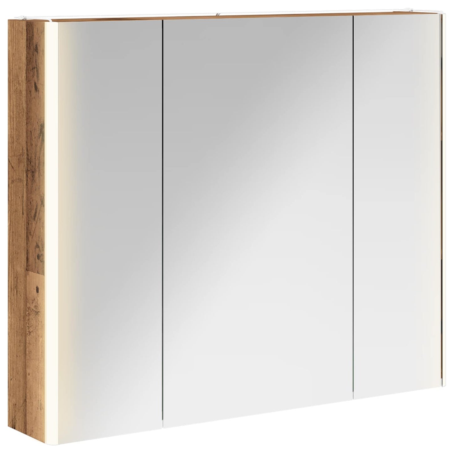 Badkamer spiegelkast Oudhout 83,5 x 15,5 x 70 cm Bewerkt hout