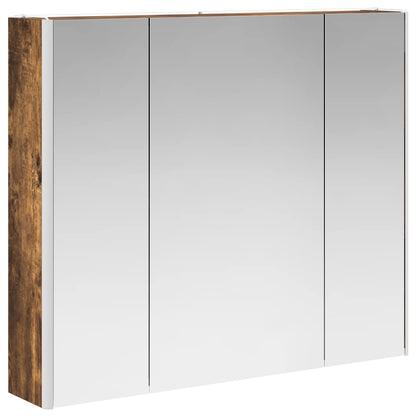 Badkamer spiegelkast Oudhout 83,5 x 15,5 x 70 cm Bewerkt hout