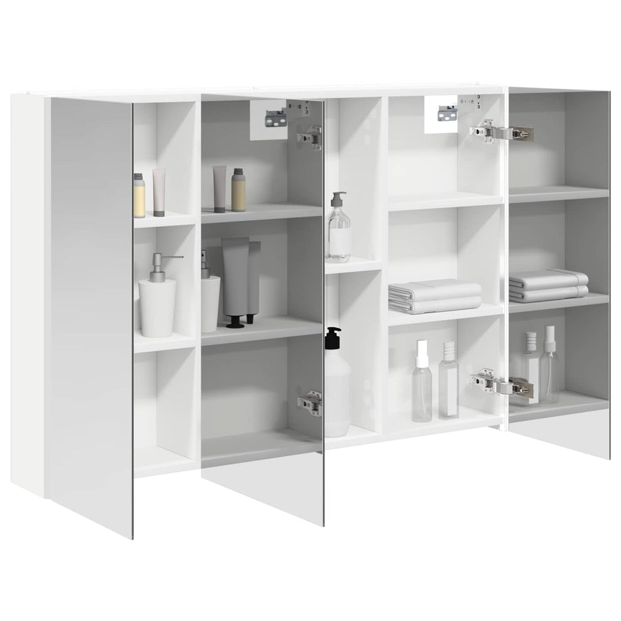 Badkamer spiegelkast voor Wit 103,5 x 15,5 x 70 cm