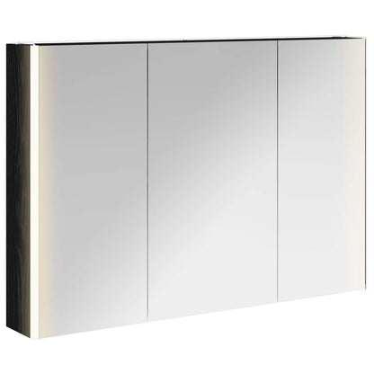 Badkamer spiegelkast Zwart Eiken 103,5 x 15,5 x 70 cm