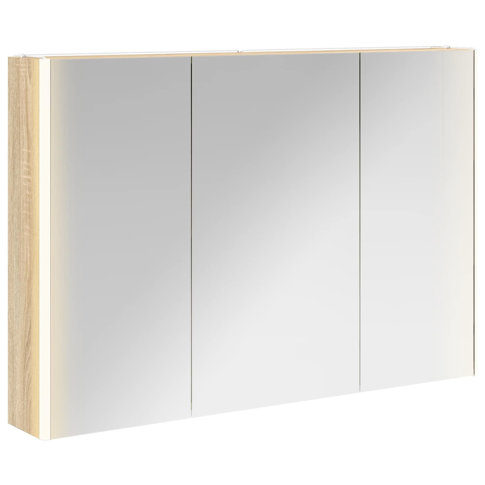 Badkamer spiegelkast Sonoma Eiken 103,5 x 15,5 x 70 cm