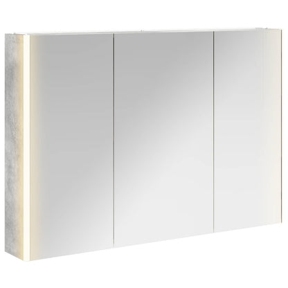 Badkamer spiegelkast Beton Grijs 103,5 x 15,5 x 70 cm