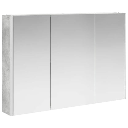 Badkamer spiegelkast Beton Grijs 103,5 x 15,5 x 70 cm