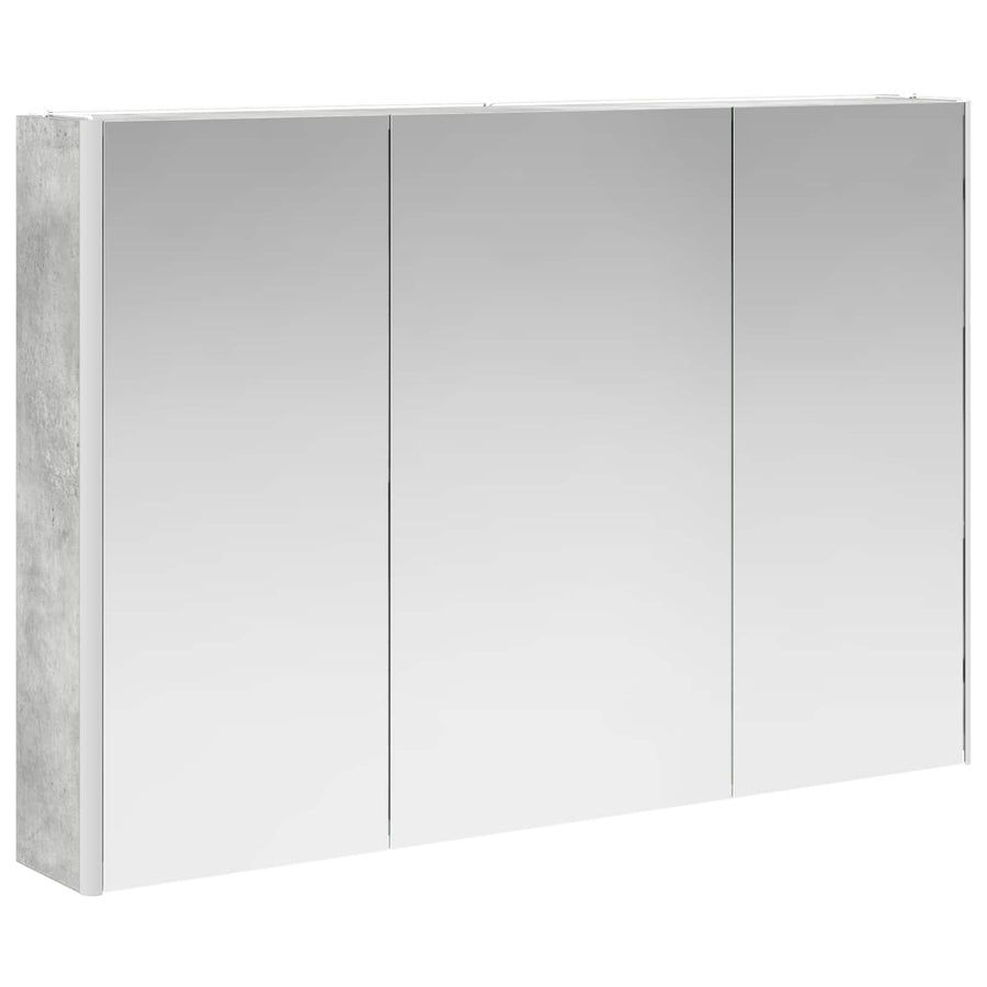 Badkamer spiegelkast Beton Grijs 103,5 x 15,5 x 70 cm