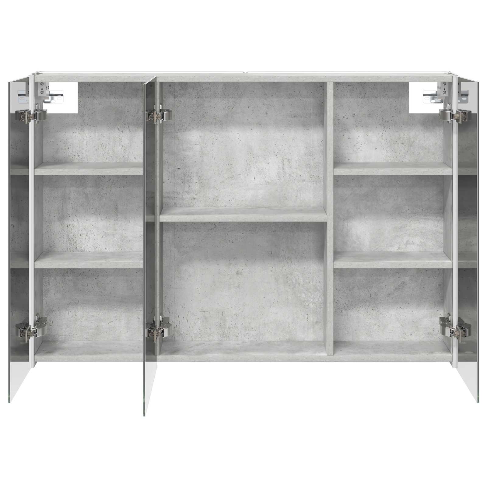 Badkamer spiegelkast Beton Grijs 103,5 x 15,5 x 70 cm