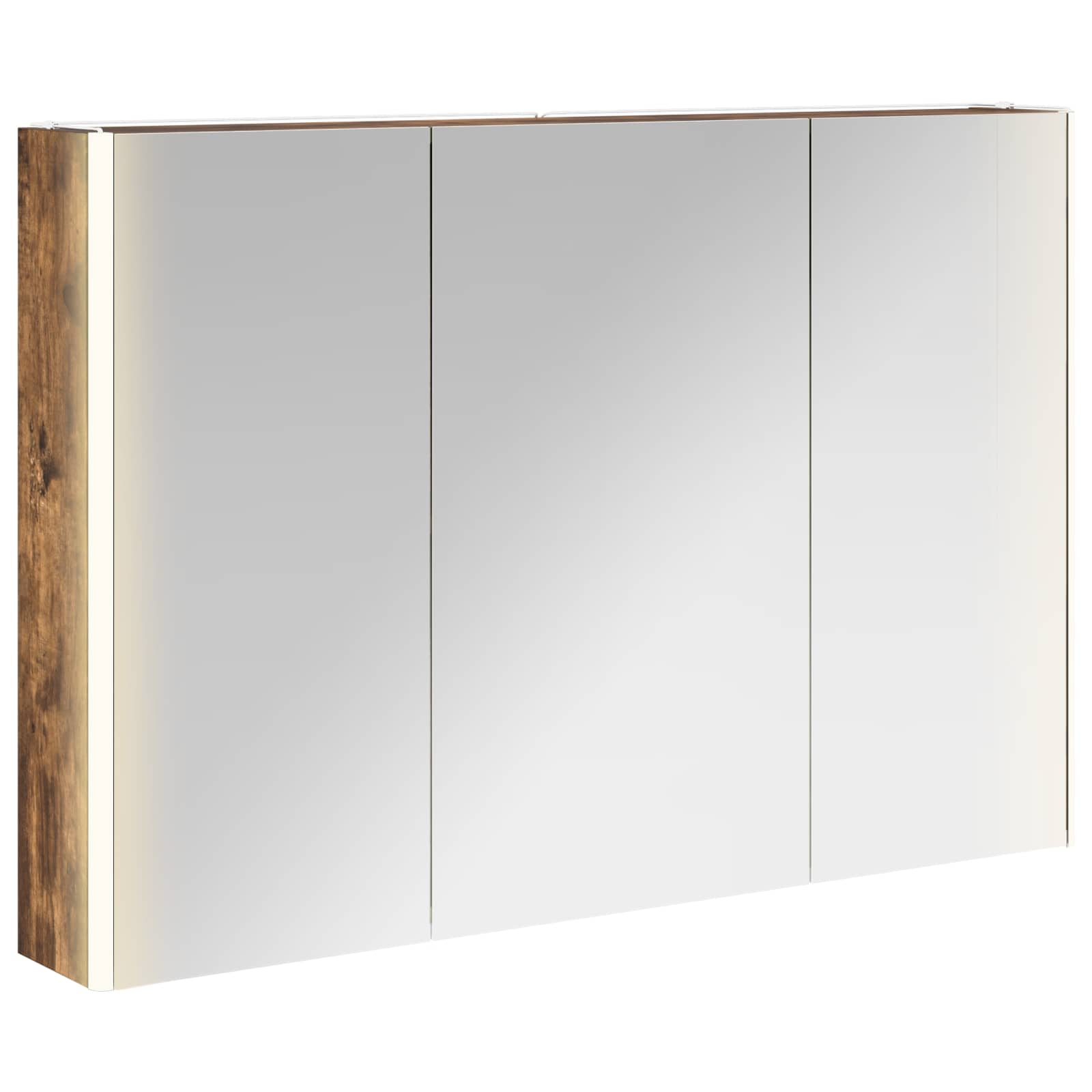 Badkamer spiegelkast Gerookt eiken 103,5 x 15,5 x 70 cm