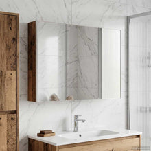 Badkamer spiegelkast Oudhout 103,5 x 15,5 x 70 cm Bewerkt hout