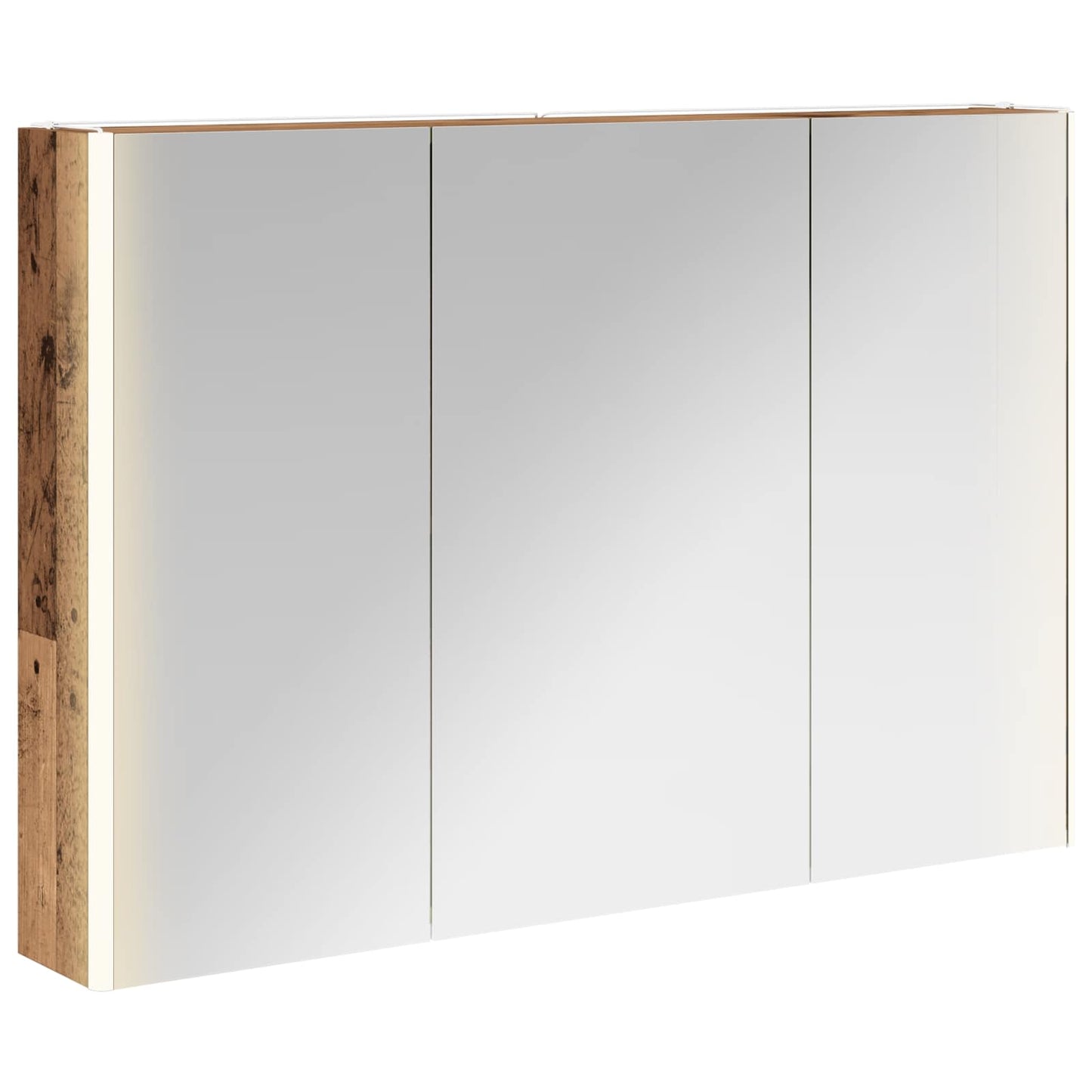 Badkamer spiegelkast Oudhout 103,5 x 15,5 x 70 cm Bewerkt hout