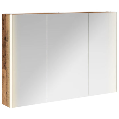 Badkamer spiegelkast Oudhout 103,5 x 15,5 x 70 cm Bewerkt hout