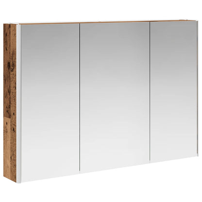 Badkamer spiegelkast Oudhout 103,5 x 15,5 x 70 cm Bewerkt hout