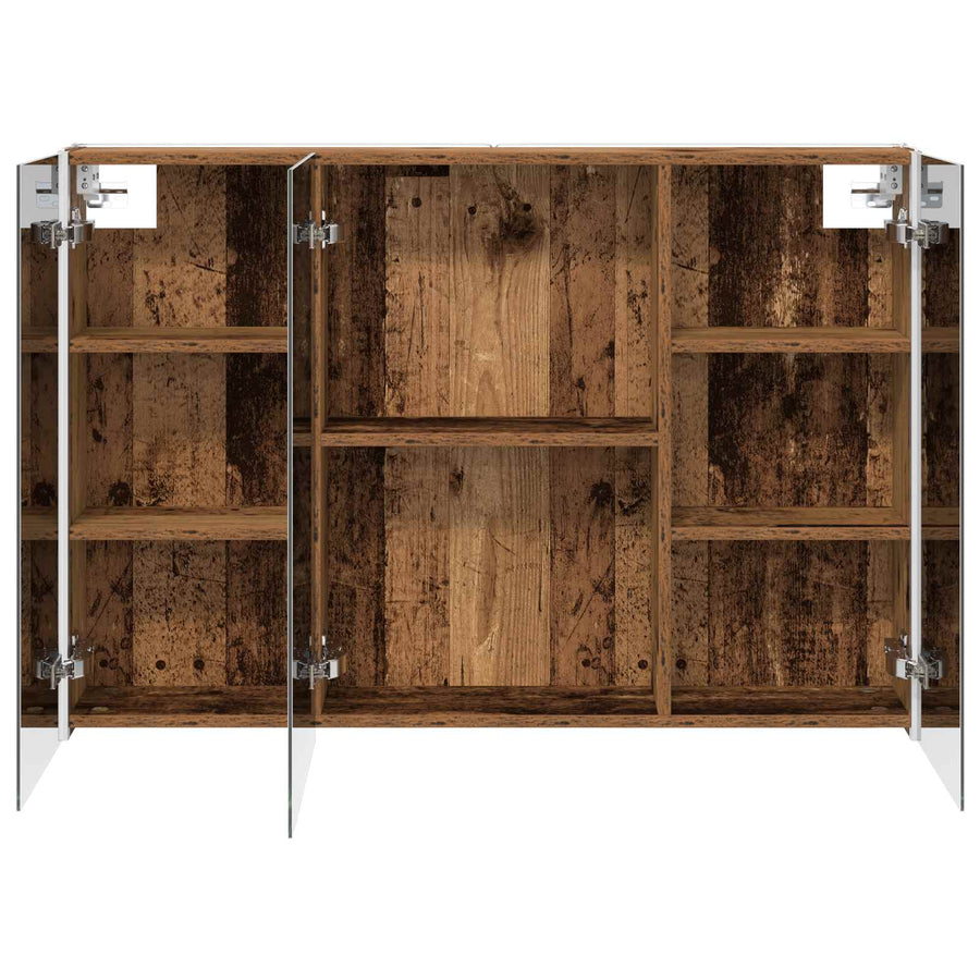 Badkamer spiegelkast Oudhout 103,5 x 15,5 x 70 cm Bewerkt hout