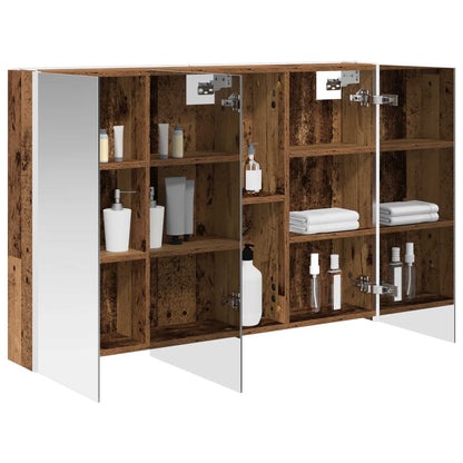 Badkamer spiegelkast Oudhout 103,5 x 15,5 x 70 cm Bewerkt hout