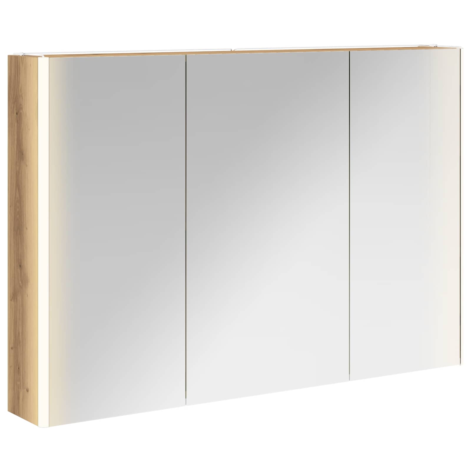 Badkamer spiegelkast Ambachtelijk eiken 103,5 x 15,5 x 70 cm