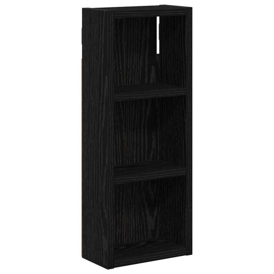 Badkamer wandkast Zwarte Eik 20 x 10 x 50 cm Geconstrueerd hout