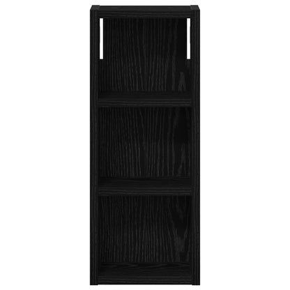 Badkamer wandkast Zwarte Eik 20 x 10 x 50 cm Geconstrueerd hout