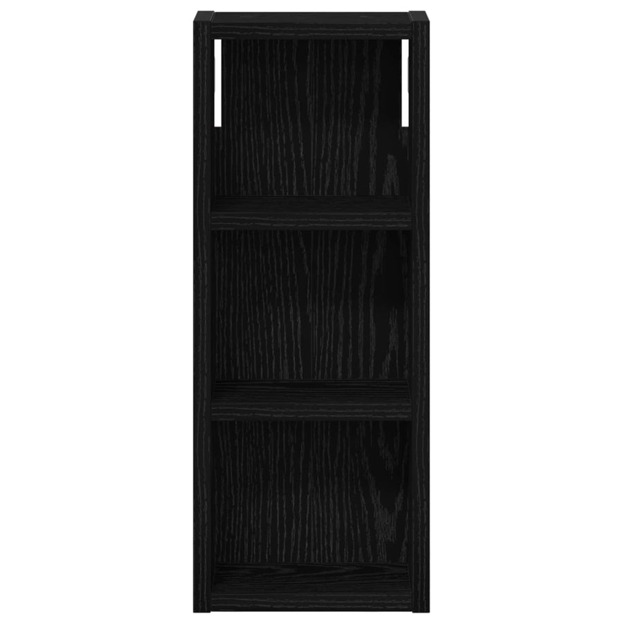 Badkamer wandkast Zwarte Eik 20 x 10 x 50 cm Geconstrueerd hout
