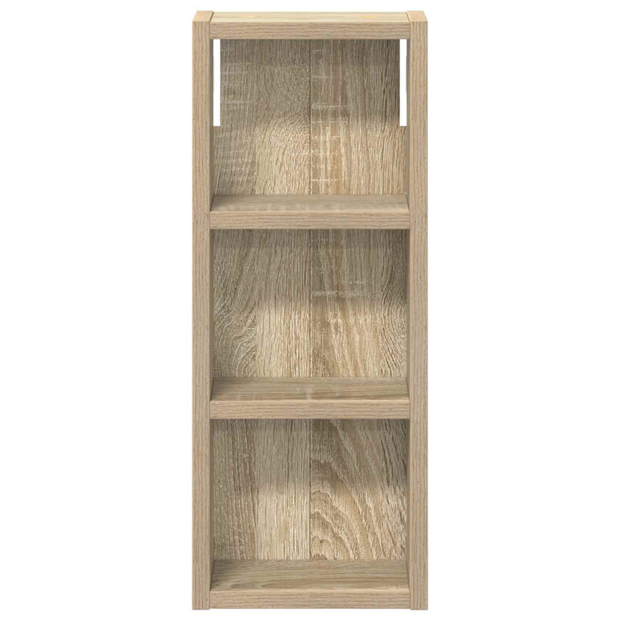 Badkamer wandkast met plank Sonoma Eiken 20 x 10 x 50 cm