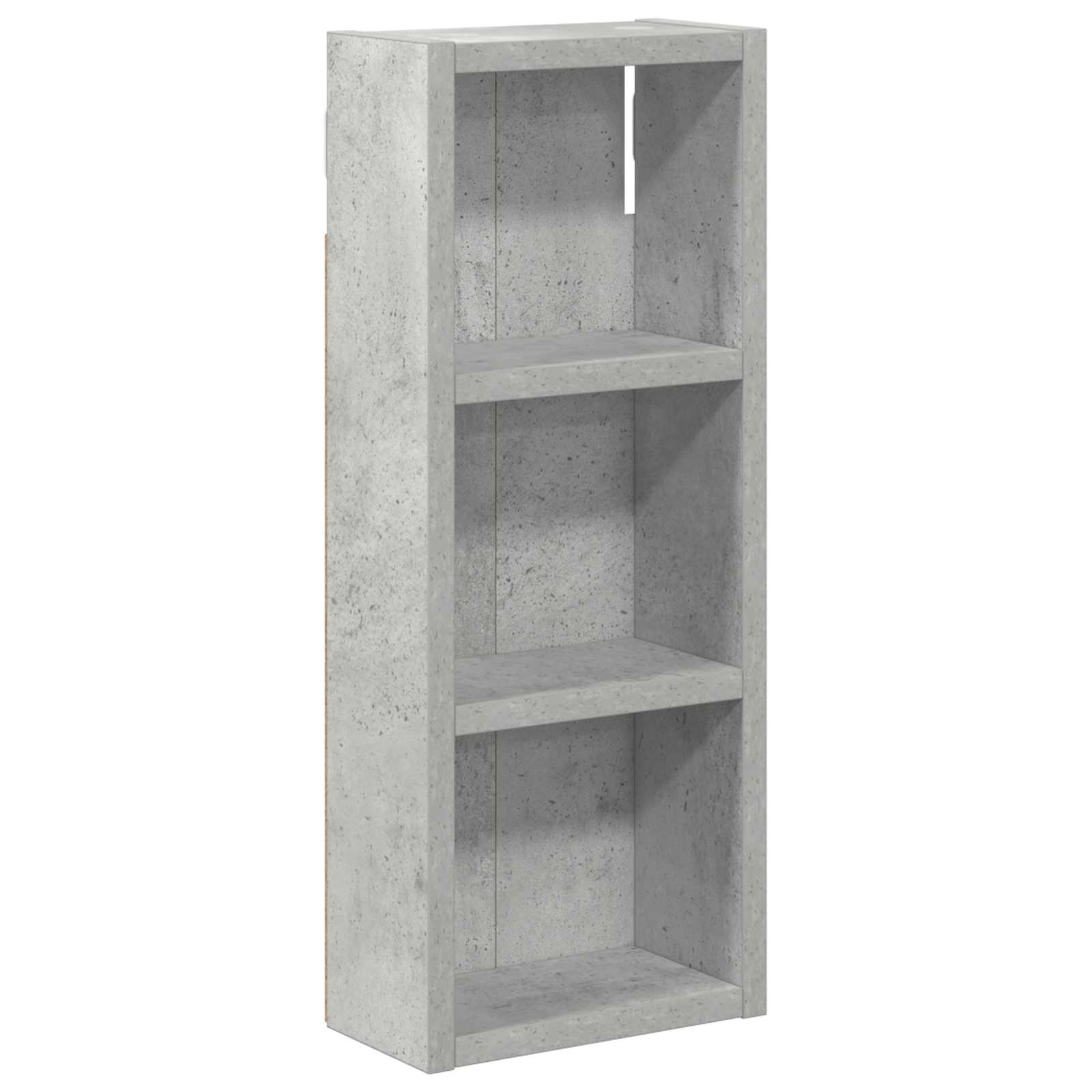 Badkamer wandkast met plank Beton Grijs 20 x 10 x 50 cm