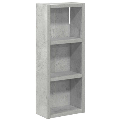 Badkamer wandkast met plank Beton Grijs 20 x 10 x 50 cm