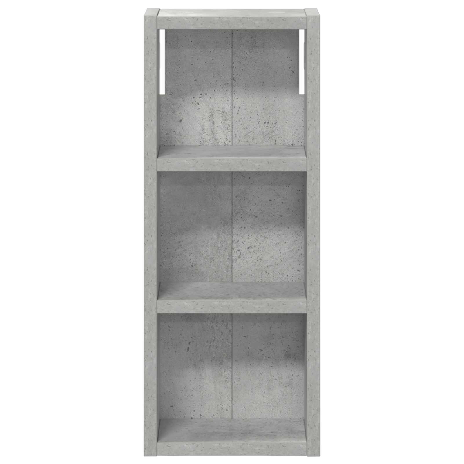 Badkamer wandkast met plank Beton Grijs 20 x 10 x 50 cm