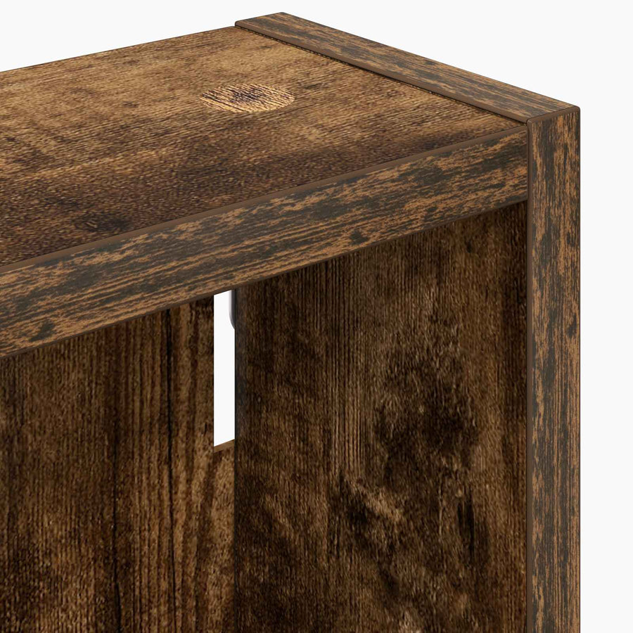 Badkamer wandkast met plank Gerookte Eik 20 x 10 x 50 cm