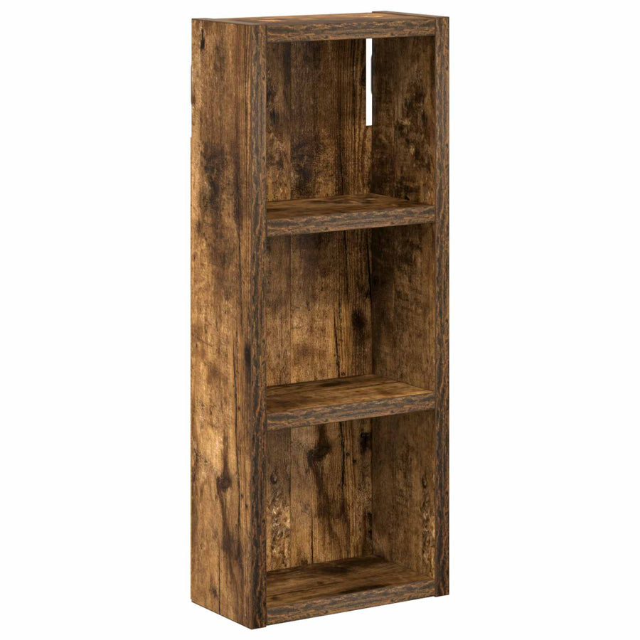 Badkamer wandkast met plank Gerookte Eik 20 x 10 x 50 cm