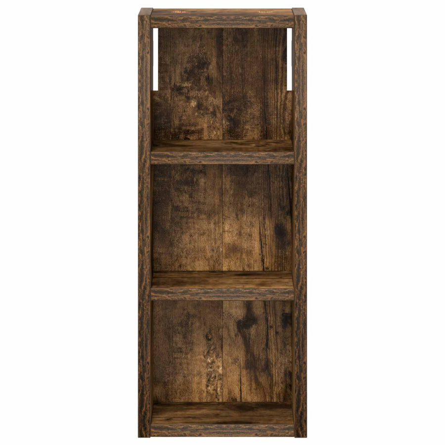 Badkamer wandkast met plank Gerookte Eik 20 x 10 x 50 cm