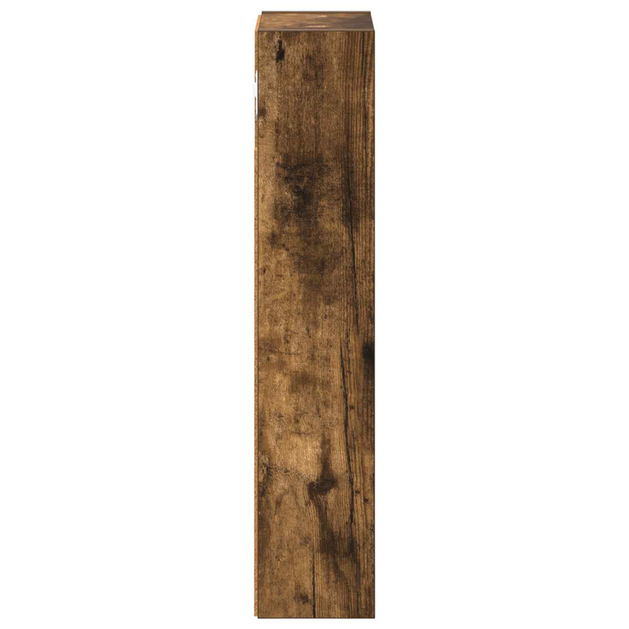Badkamer wandkast met plank Gerookte Eik 20 x 10 x 50 cm