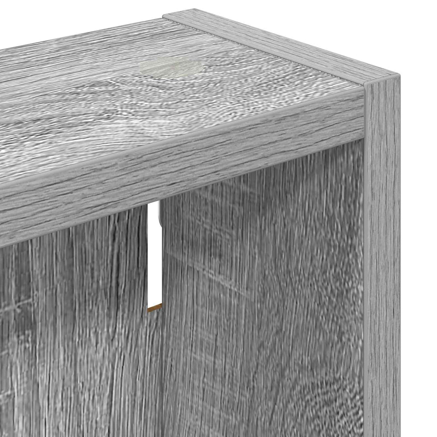 Badkamer wandkast met plank Grijze Sonoma 20 x 10 x 50 cm