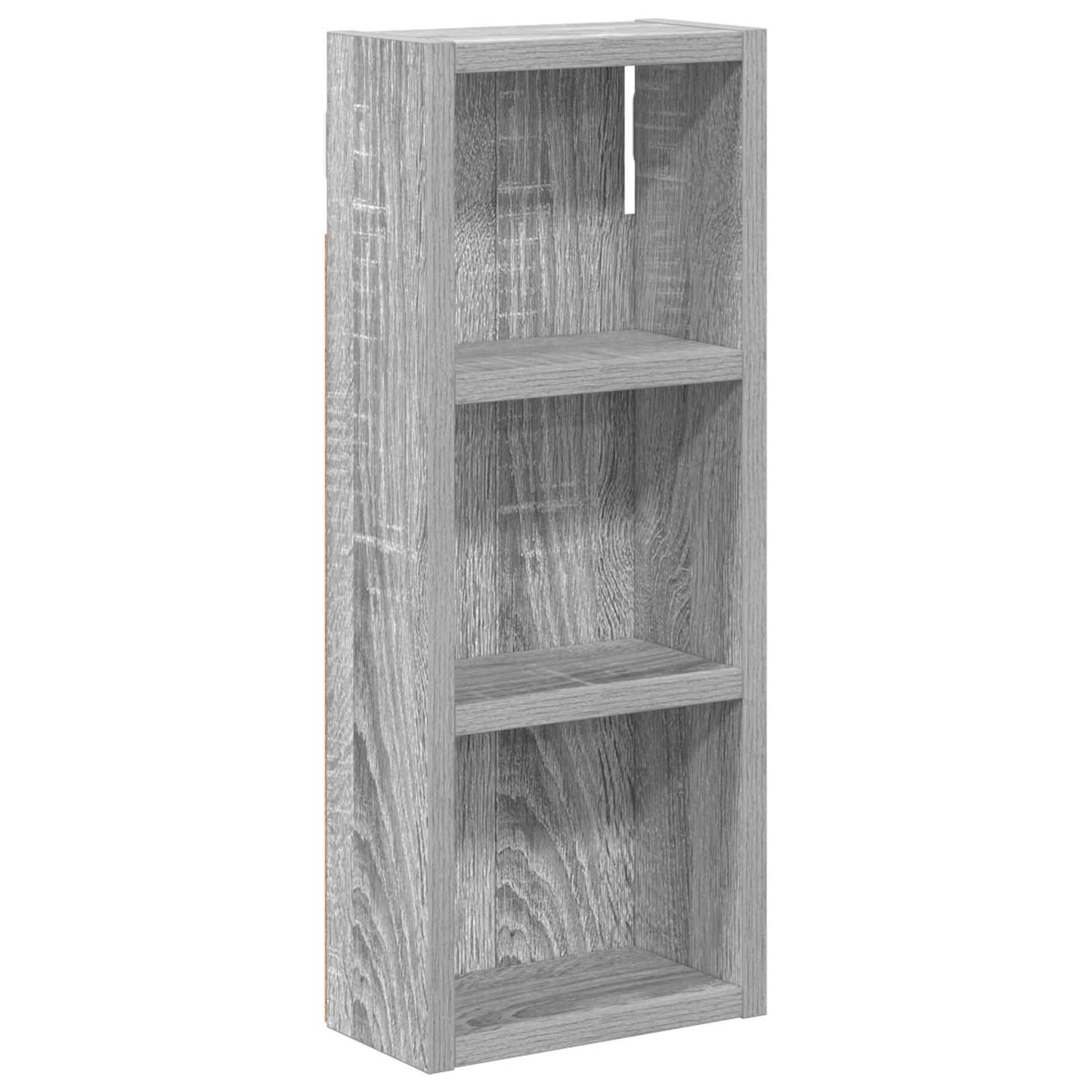 Badkamer wandkast met plank Grijze Sonoma 20 x 10 x 50 cm