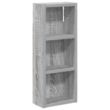 Badkamer wandkast met plank Grijze Sonoma 20 x 10 x 50 cm