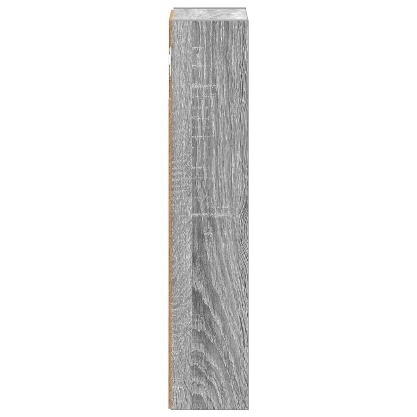 Badkamer wandkast met plank Grijze Sonoma 20 x 10 x 50 cm