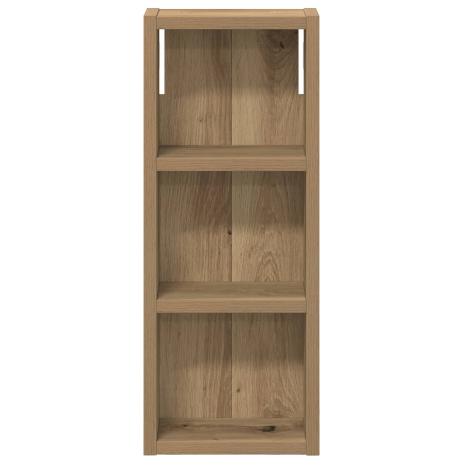 Badkamer wandkast met plank Ambachtelijk eiken 20 x 10 x 50 cm