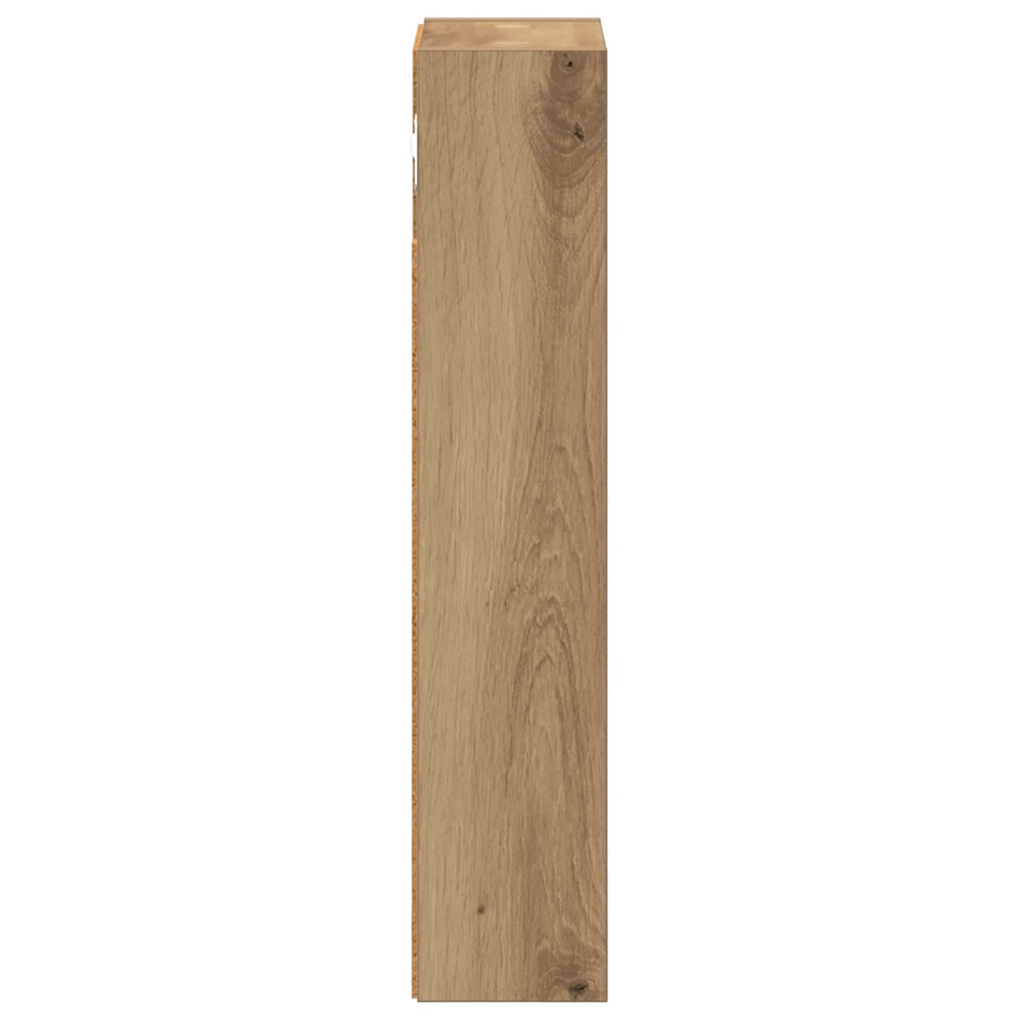 Badkamer wandkast met plank Ambachtelijk eiken 20 x 10 x 50 cm