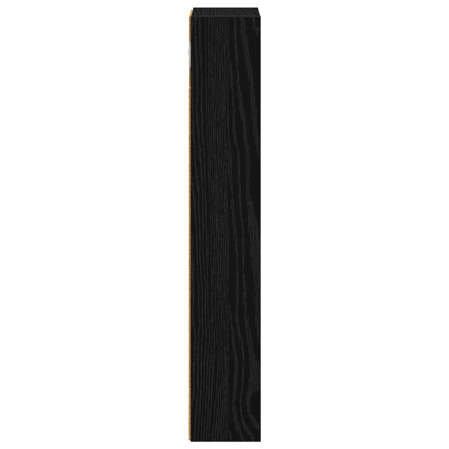 Badkamer wandkast met plank Zwarte Eik 20 x 10 x 60,5 cm