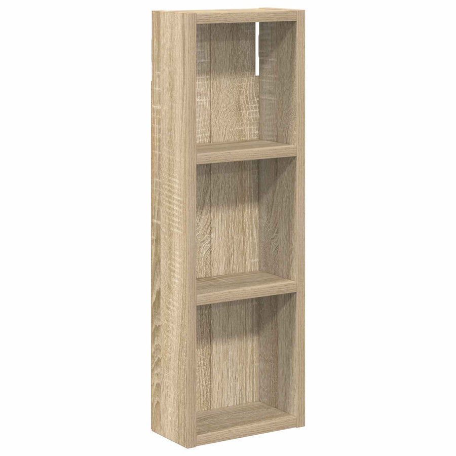 Badkamer wandkast met plank Sonoma Eiken 20 x 10 x 60,5 cm