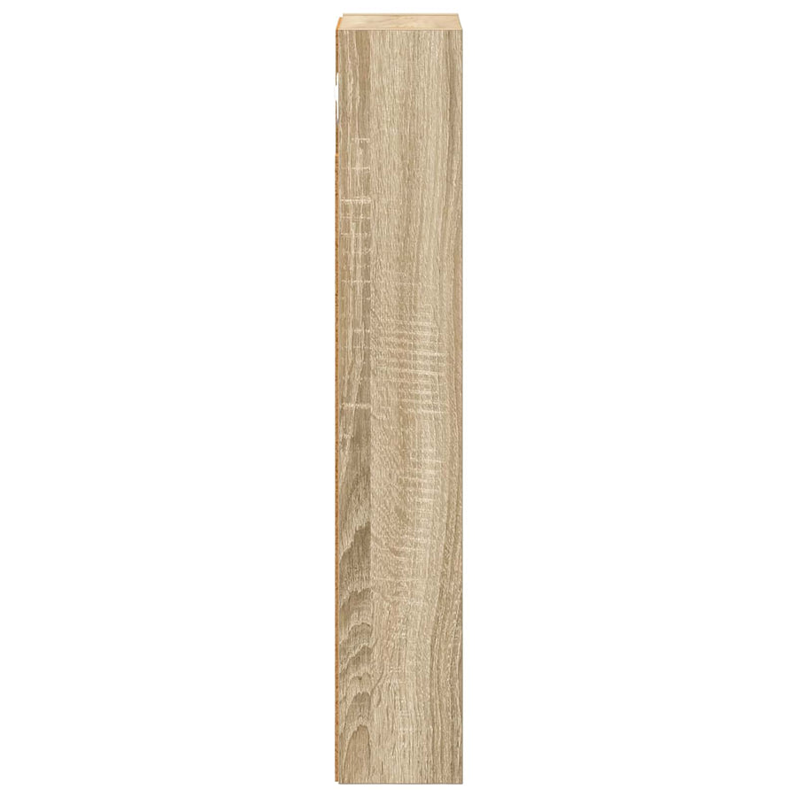 Badkamer wandkast met plank Sonoma Eiken 20 x 10 x 60,5 cm