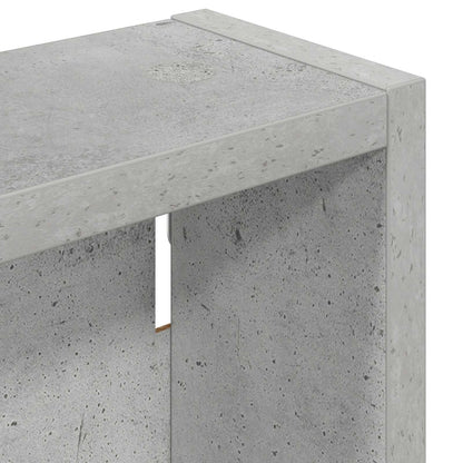 Badkamer wandkast met plank Beton Grijs 20 x 10 x 60,5 cm