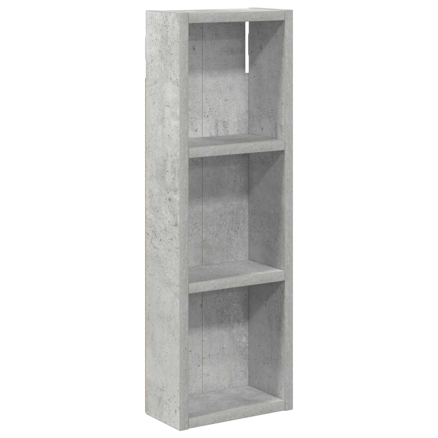 Badkamer wandkast met plank Beton Grijs 20 x 10 x 60,5 cm